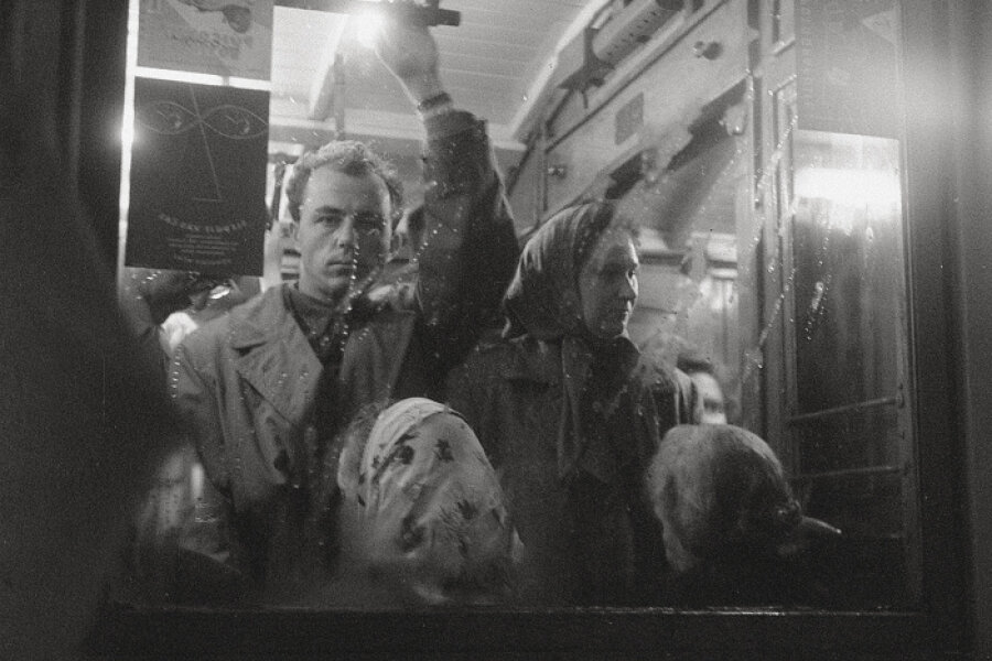 Brno, večer v dešti, 1960, soukromý archiv